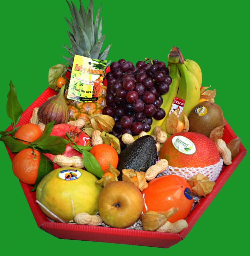 Geschenkkorb Obst und Gemüse
