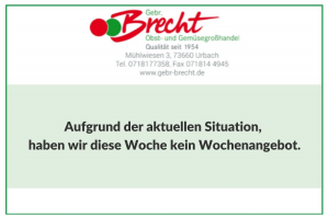 Wochenangebot